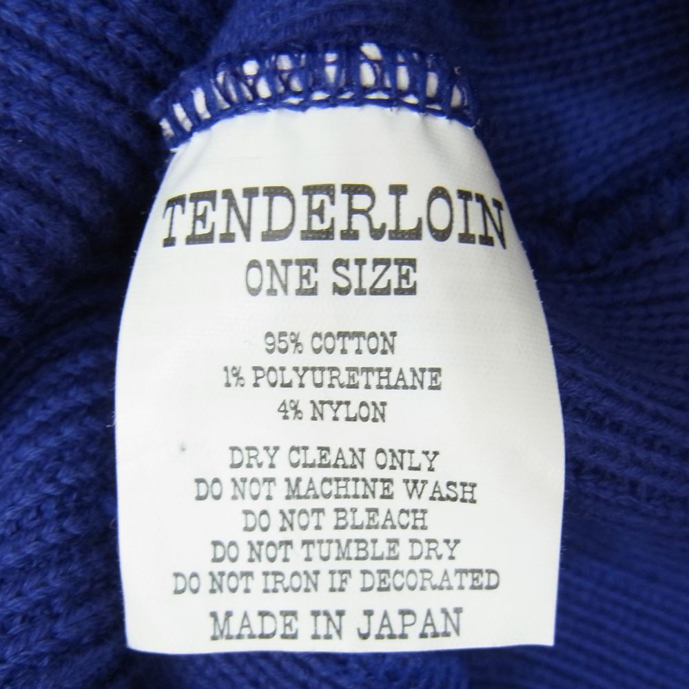 TENDERLOIN テンダーロイン T-BEANIE ビーニー ニット帽 パープル パープル系 ONE SIZE【中古】