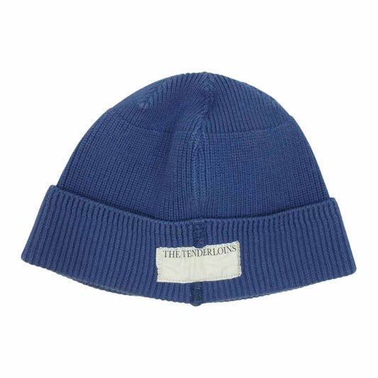 TENDERLOIN テンダーロイン T-BEANIE ビーニー ニット帽 ネイビー系 ONE SIZE【中古】