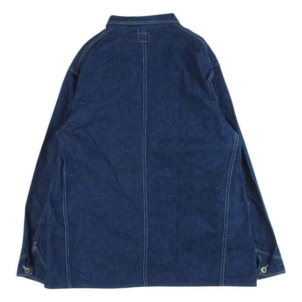 orSlow オアスロウ カバーオール denim jacket デニム ジャケット コットン 日本製 インディゴブルー系 3【中古】