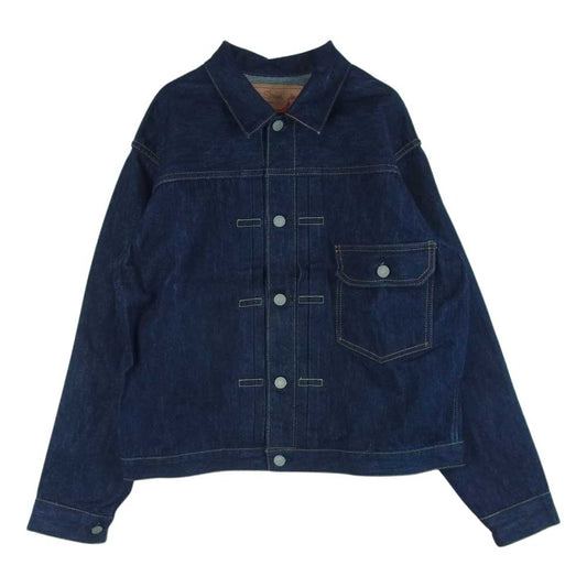 orSlow オアスロウ 6011 denim jacket 1st タイプ デニム ジャケット コットン 日本製 インディゴブルー系 XS【中古】