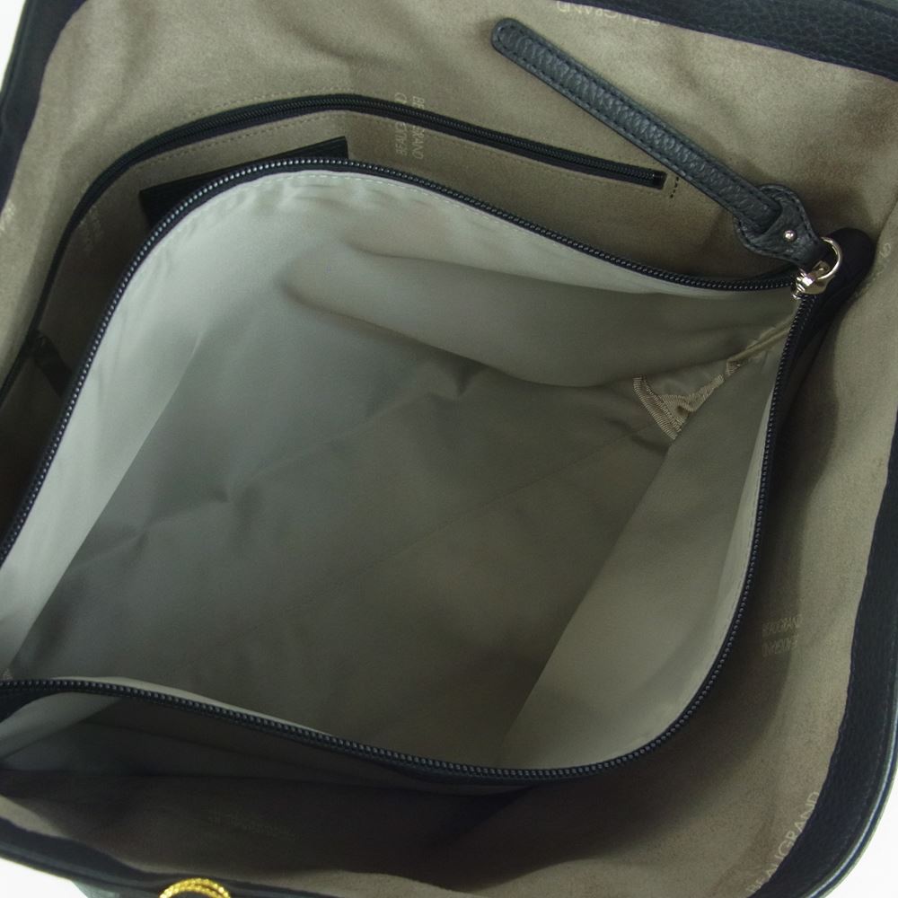 BEAUGRAND ボーグラン レザー トート バッグ ブラック系【新古品】【未使用】【中古】
