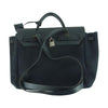 HERMES エルメス エール バッグ アド PM 口D刻印 2WAY リュック フランス製 ブラック系【中古】