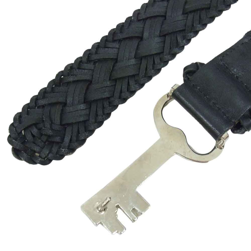 Vivienne Westwood ヴィヴィアンウエストウッド 鍵 編み込み レザー