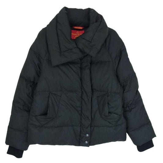 Vivienne Westwood ヴィヴィアンウエストウッド RED LABEL 襟 ダウン ジャケット ブラック系 3【中古】