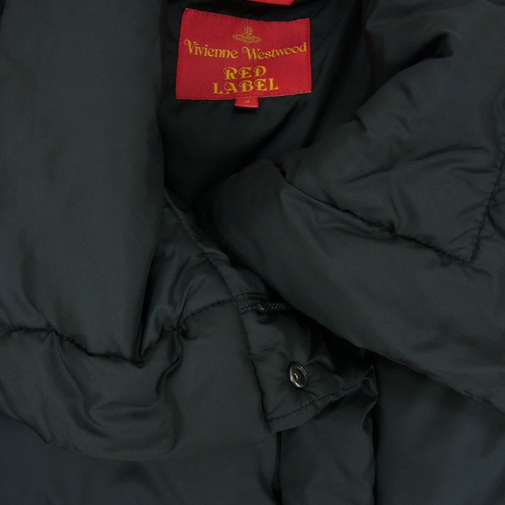 Vivienne Westwood ヴィヴィアンウエストウッド RED LABEL 襟 ダウン ジャケット ブラック系 3【中古】
