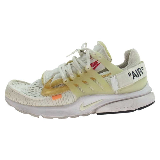 NIKE ナイキ AA3830-100 × Off-White オフホワイト Air Presto White エアプレスト ホワイト スニーカー ホワイト系 28cm【中古】