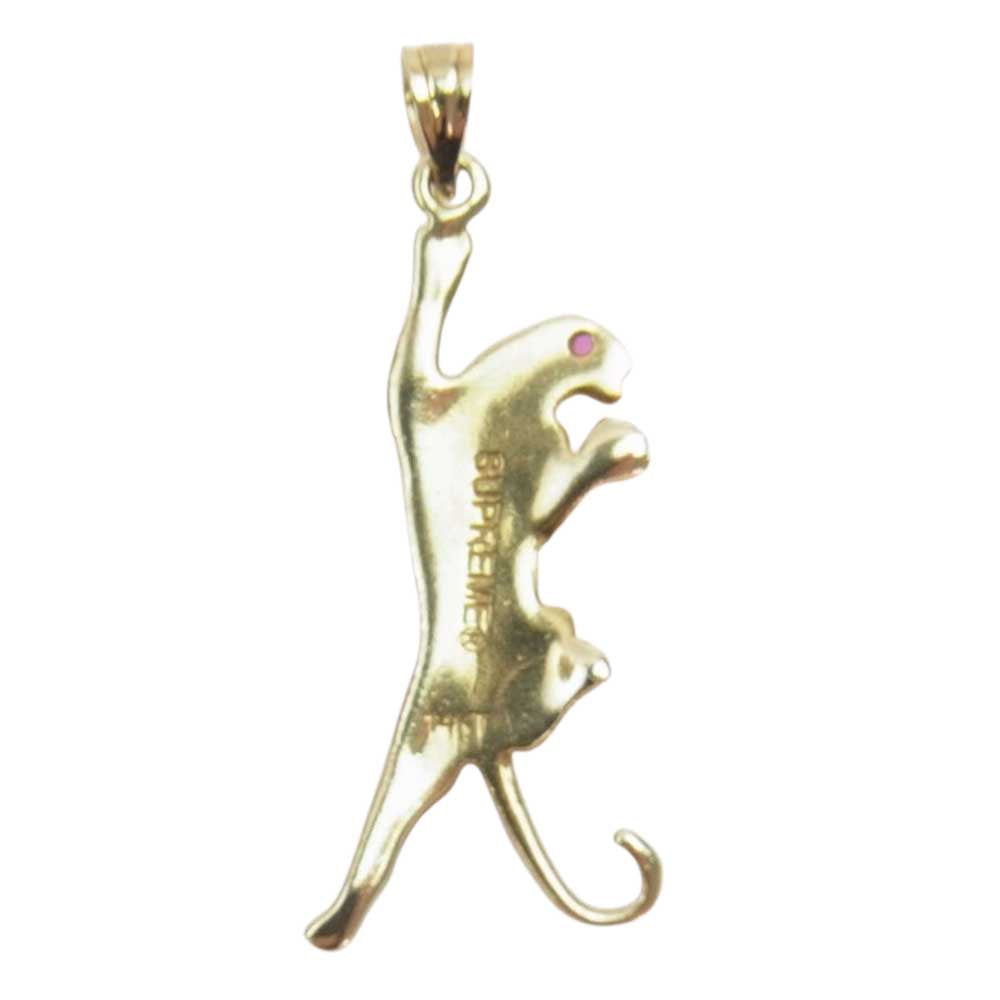 Supreme シュプリーム 18AW Panther Gold Pendant 14K パンサー ゴールド ペンダントトップ ゴールド系【中古】