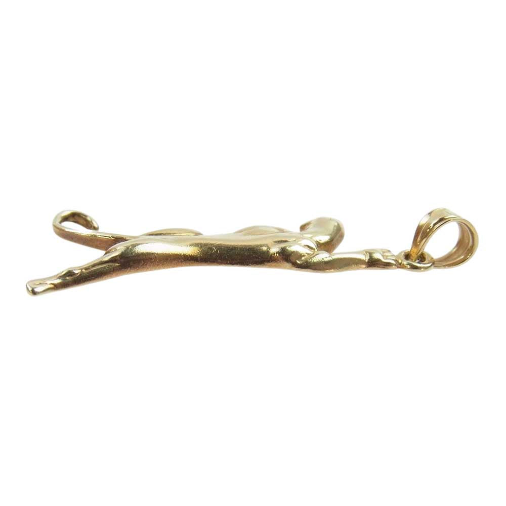 Supreme シュプリーム 18AW Panther Gold Pendant 14K パンサー ゴールド ペンダントトップ ゴールド系【中古】