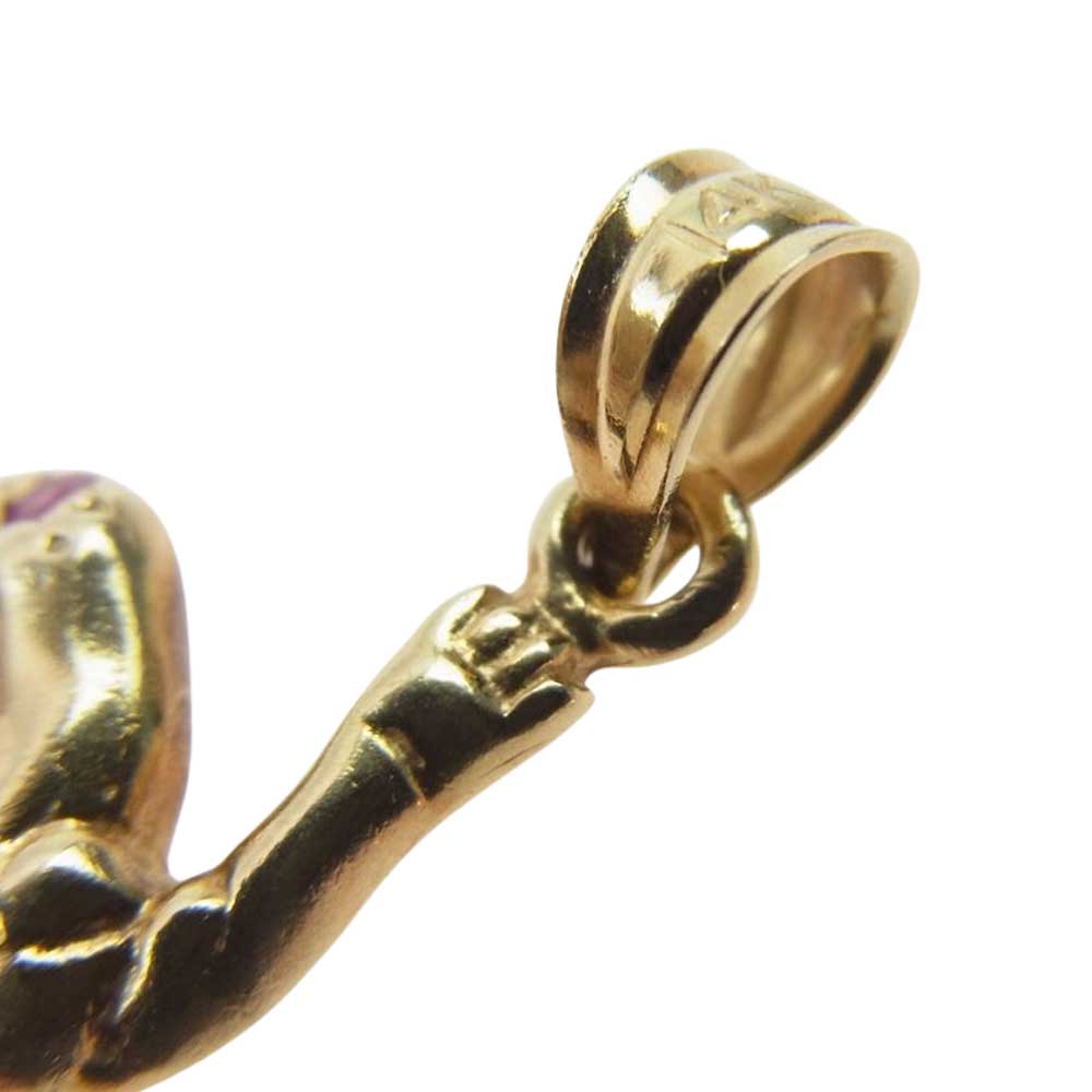 Supreme シュプリーム 18AW Panther Gold Pendant 14K パンサー ゴールド ペンダントトップ ゴールド系【中古】