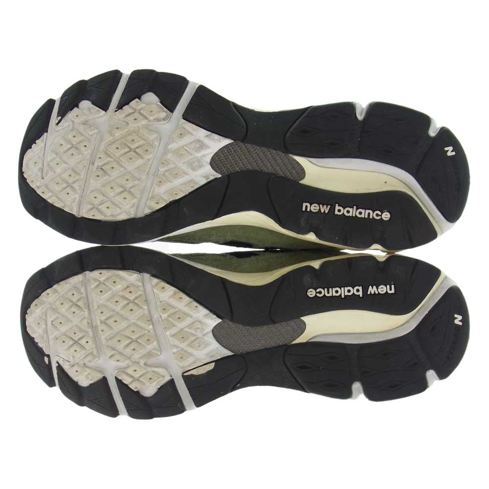 NEW BALANCE ニューバランス M990JD3 × JJJJound ジョウンド 990V3 スエード メッシュ スニーカー グリーン系 28cm【中古】