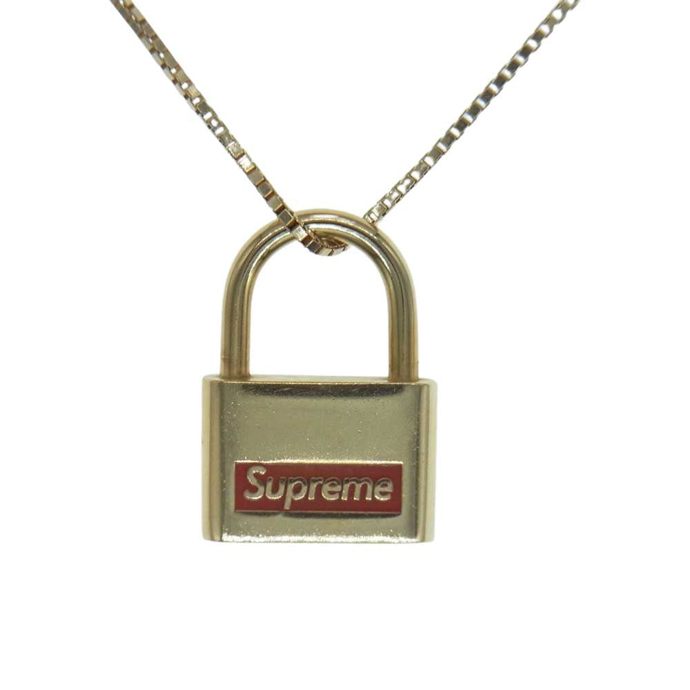 Supreme シュプリーム 20AW SUP-FW20-84 × Jacob & Co. 14K Gold Lock Pendant ジェイコブ コ 14K ゴールド ロックペンダント ゴールド系【中古】