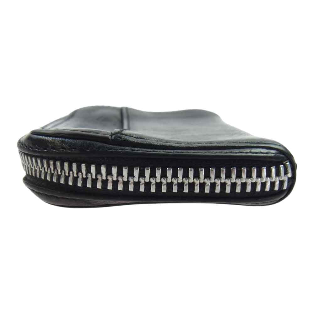 CHROME HEARTS クロムハーツ（原本無） COIN CASE コインケース ダガー ラウンドジップ レザー 財布 ブラック系【中古】