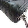 CHROME HEARTS クロムハーツ（原本無） REC F ZIP セメタリー キルティング ラウンドジップ ウォレット ブラック系【中古】