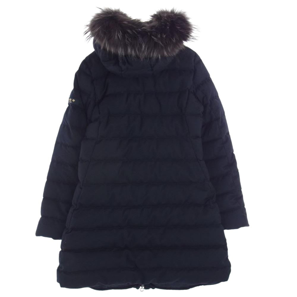 TATRAS タトラス LTA19A4571  LAVIANA ラビアナ ファー フード ダウン コート ジャケット ダークネイビー系【中古】