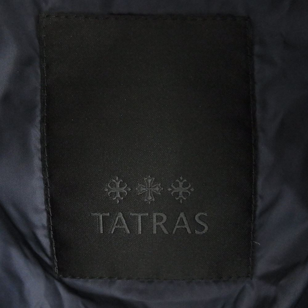 TATRAS タトラス LTA19A4571  LAVIANA ラビアナ ファー フード ダウン コート ジャケット ダークネイビー系【中古】
