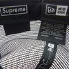Supreme シュプリーム 22SS box logo mesh back new era ボックスロゴ メッシュ ニューエラ キャップ ブラック系 58.7cm【新古品】【未使用】【中古】