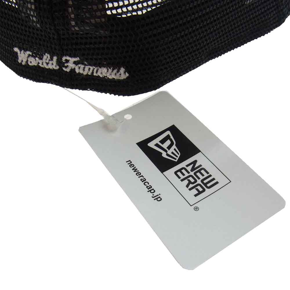 Supreme シュプリーム 22SS box logo mesh back new era ボックスロゴ メッシュ ニューエラ キャップ ブラック系 58.7cm【新古品】【未使用】【中古】