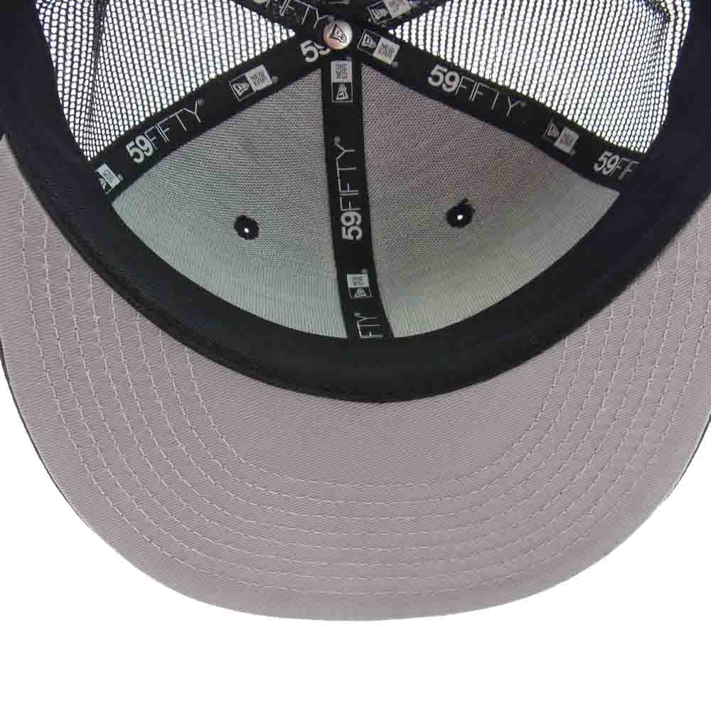 Supreme シュプリーム 22SS box logo mesh back new era ボックスロゴ メッシュ ニューエラ キャップ ブラック系 58.7cm【新古品】【未使用】【中古】