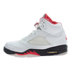 NIKE AIR JORDAN ナイキ ジョーダン DA1911-102 Air Jordan 5 Retro Fire Red エアジョーダン レトロ ファイアレッド スニーカー ホワイト系 ブラック系 レッド系 30.5cm【新古品】【未使用】【中古】