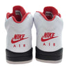 NIKE AIR JORDAN ナイキ ジョーダン DA1911-102 Air Jordan 5 Retro Fire Red エアジョーダン レトロ ファイアレッド スニーカー ホワイト系 ブラック系 レッド系 30.5cm【新古品】【未使用】【中古】