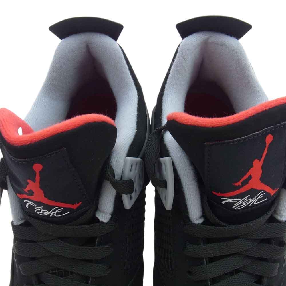 NIKE AIR JORDAN ナイキ ジョーダン 308497-060 Air Jordan 4 Bred エアジョーダン ブレッド スニーカー ブラック系 グレー系 レッド系 30.5cm【新古品】【未使用】【中古】