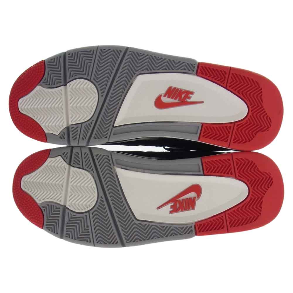 NIKE AIR JORDAN ナイキ ジョーダン 308497-060 Air Jordan 4 Bred エアジョーダン ブレッド スニーカー ブラック系 グレー系 レッド系 30.5cm【新古品】【未使用】【中古】