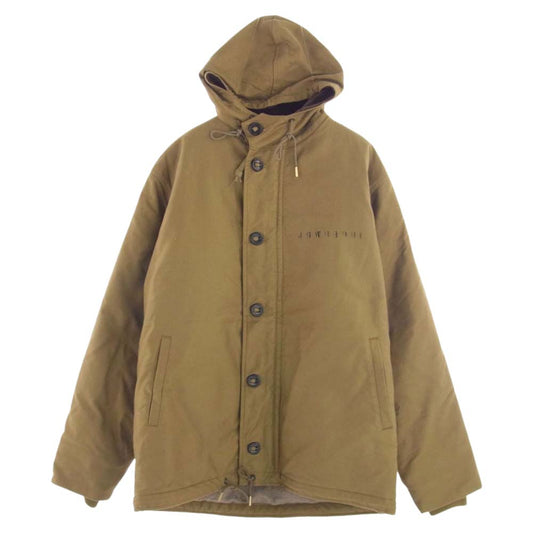 ウエストライド CANADIAN DECK JACKET カナディアン デッキ フード ジャケット カーキ系 XL【中古】