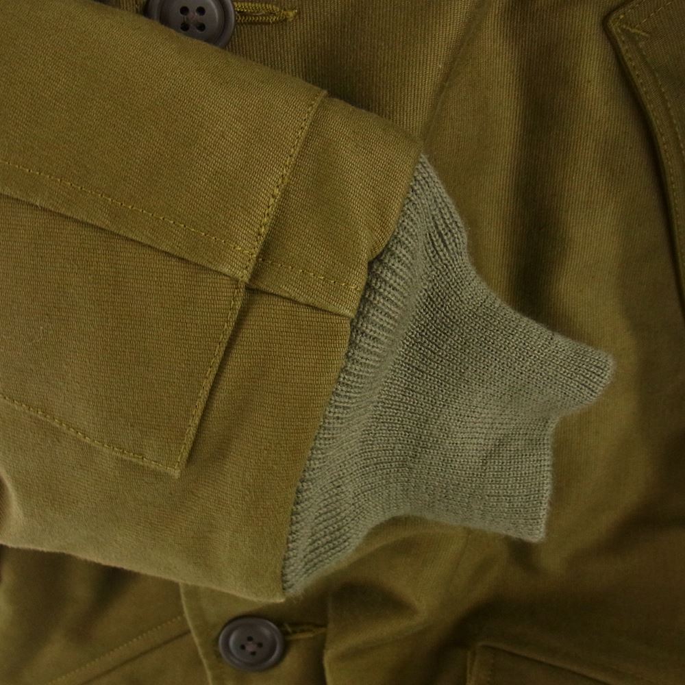 トロフィークロージング B-9 TR.mfg.Coat ミリタリー ダウン コート ジャケット カーキ系 42/XL【美品】【中古】
