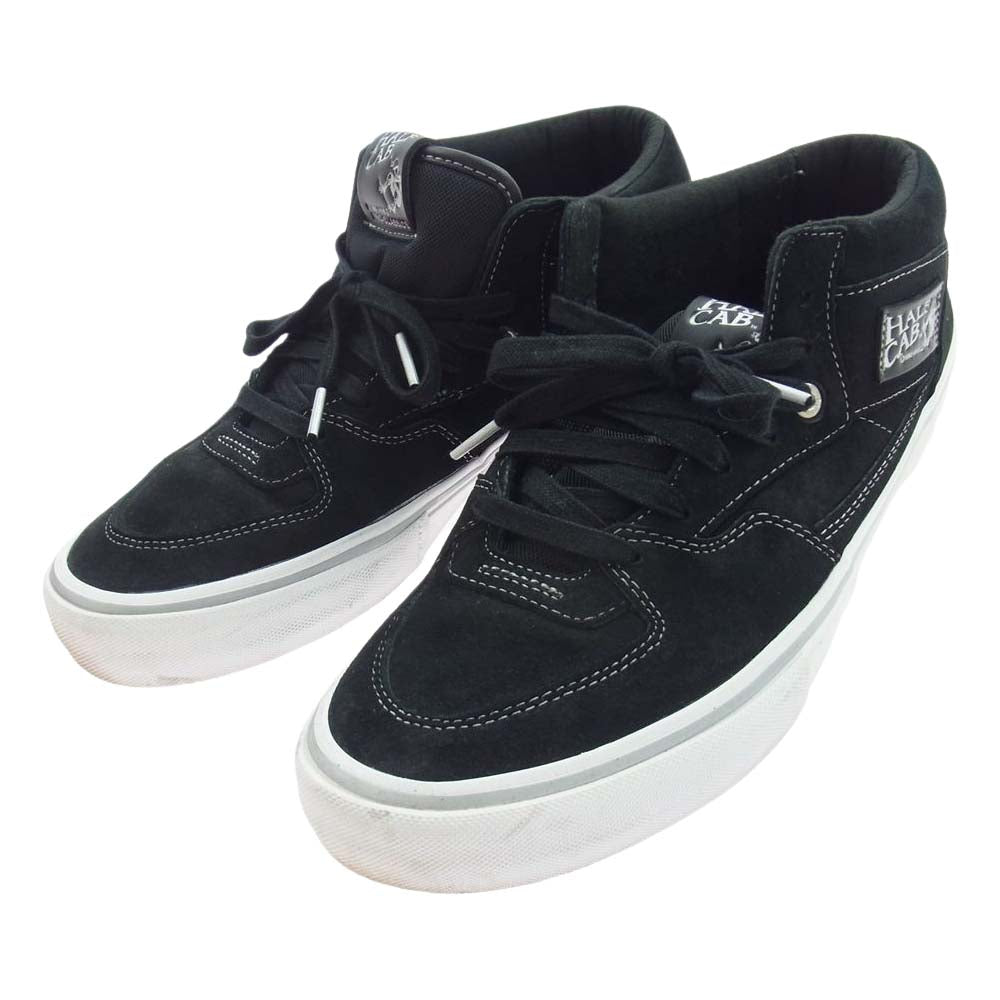 VANS バンズ VN0A38CPPHC HALF CAB PRO 25TH USA企画 ハーフキャブ 25周年 アニバーサリーモデル PRO SKATE プロスケートライン スニーカー ブラック系 28.5cm【中古】