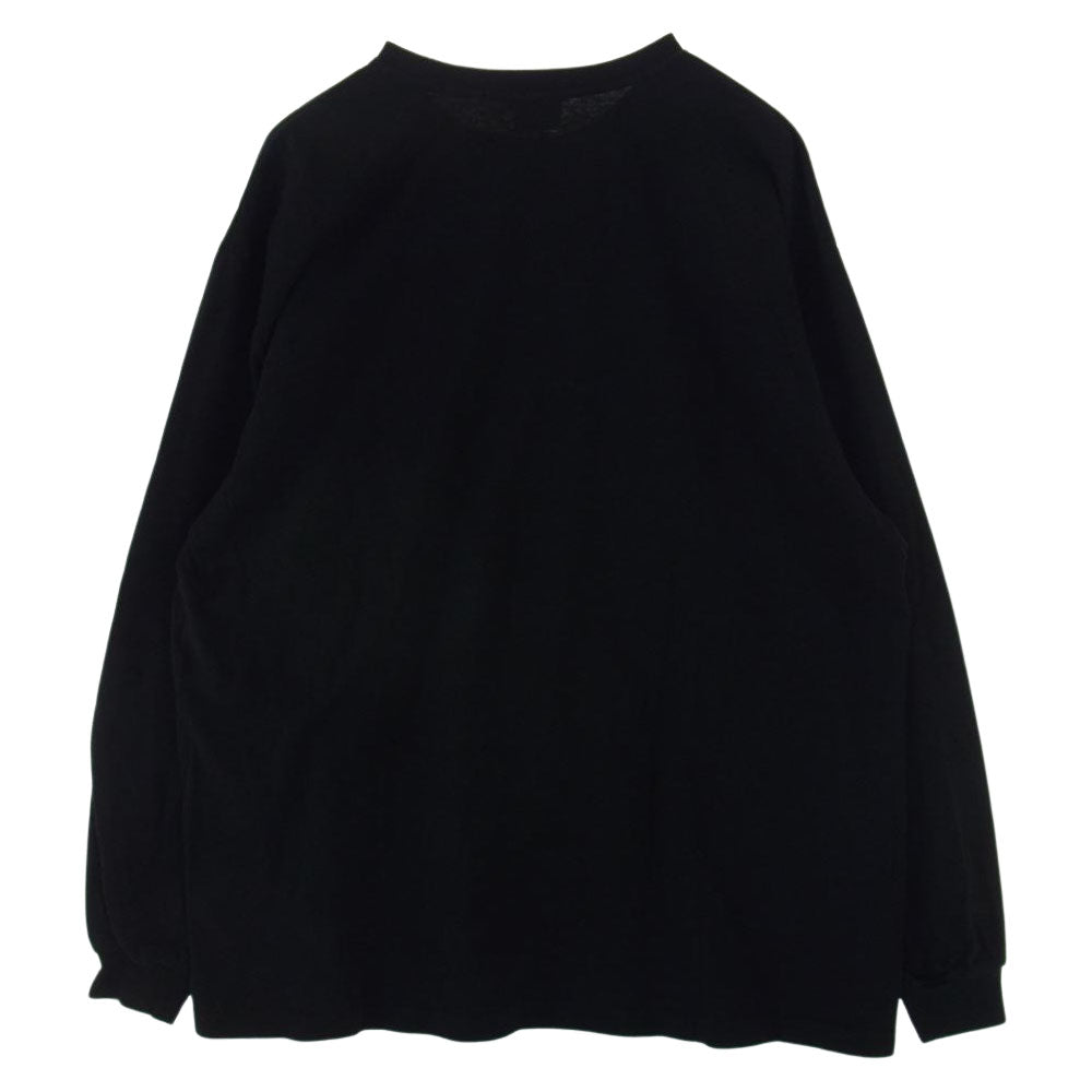 WTAPS ダブルタップス MOON ＆ STAR COTTON L/S TEE ロンT ロング スリーブ カットソー ブラック系 02【中古】