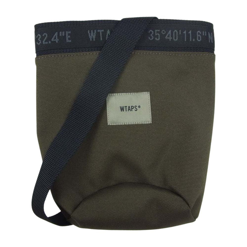 WTAPS ダブルタップス 212TQDT-CG05 UPROOT POUCH /POLY CORDURA ポーチ カーキ系【極上美品】【中古】