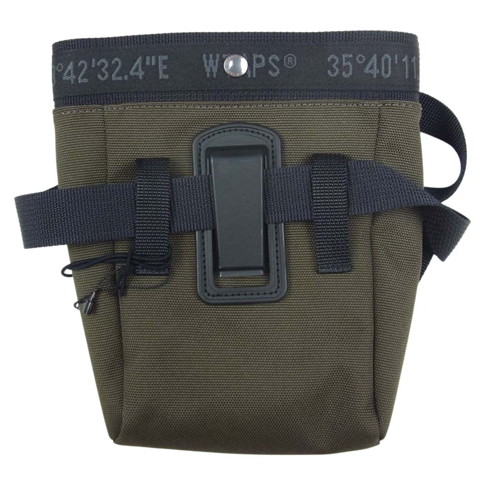 WTAPS ダブルタップス 212TQDT-CG05 UPROOT POUCH /POLY CORDURA ...