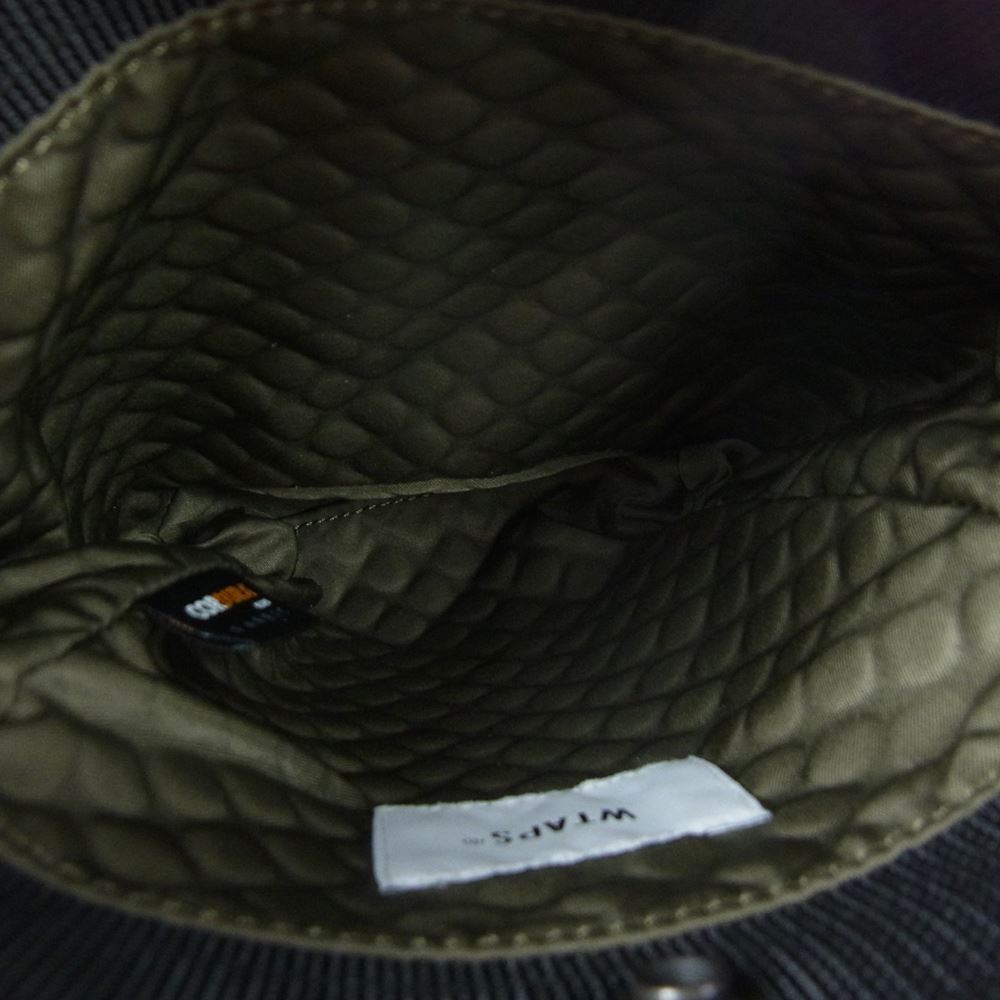 WTAPS ダブルタップス 212TQDT-CG05 UPROOT POUCH /POLY CORDURA ポーチ カーキ系【極上美品】【中古】