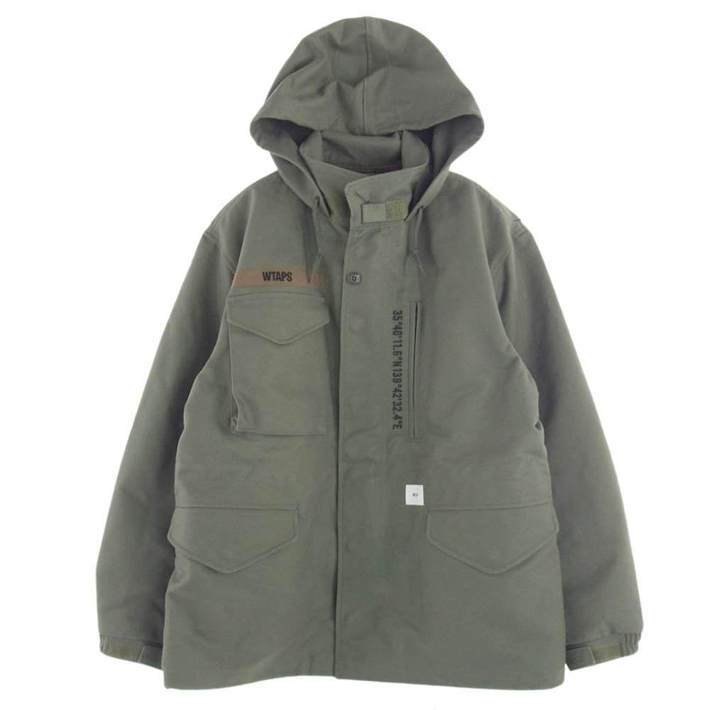 WTAPS ダブルタップス 20AW  202WDT-JKM01 WSFM JACKET ダブル エスエフエム ジャケット カーキ系 SIZE X 02【中古】