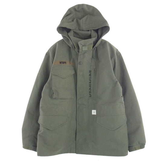 WTAPS ダブルタップス 20AW  202WDT-JKM01 WSFM JACKET ダブル エスエフエム ジャケット カーキ系 SIZE X 02【中古】