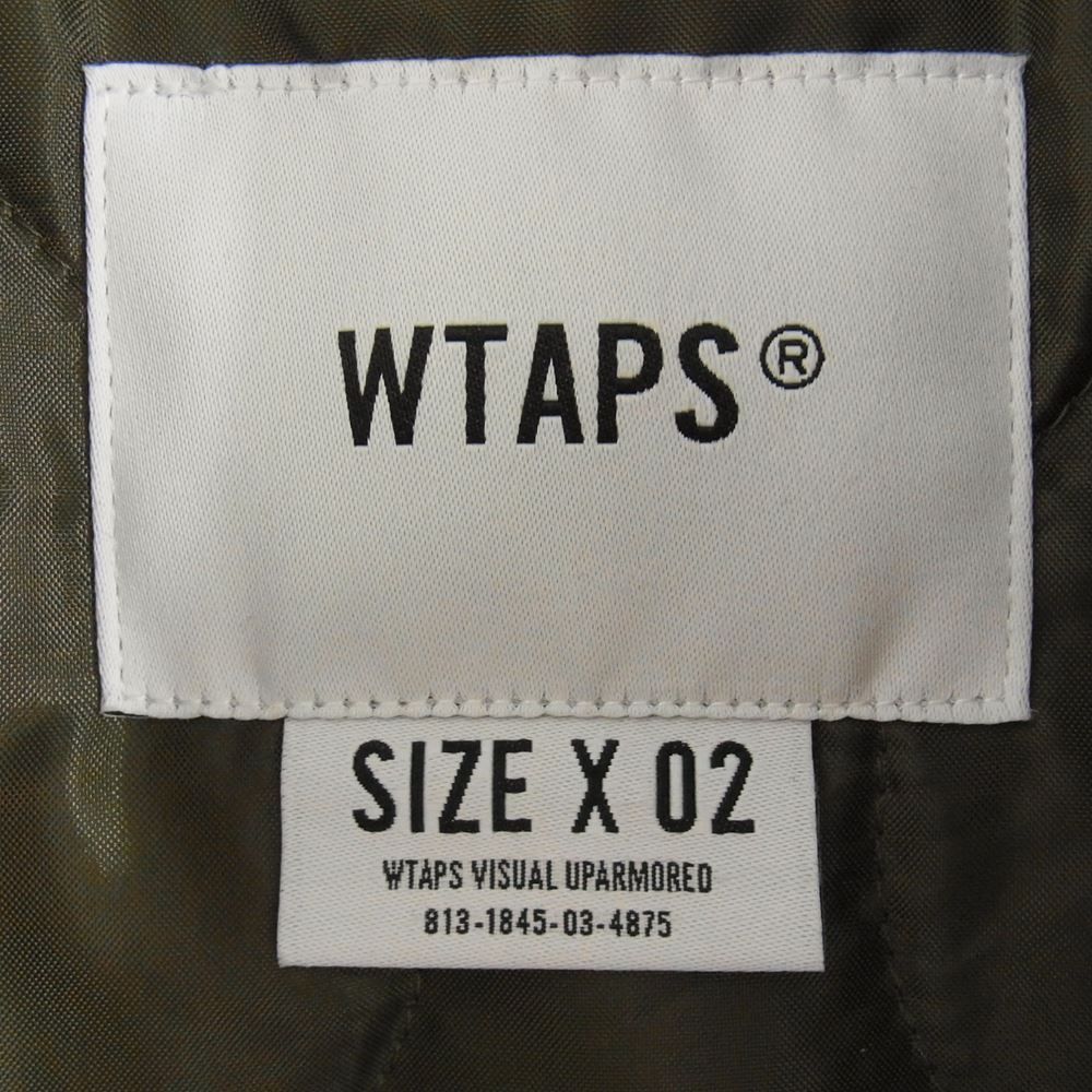 WTAPS ダブルタップス 20AW  202WDT-JKM01 WSFM JACKET ダブル エスエフエム ジャケット カーキ系 SIZE X 02【中古】