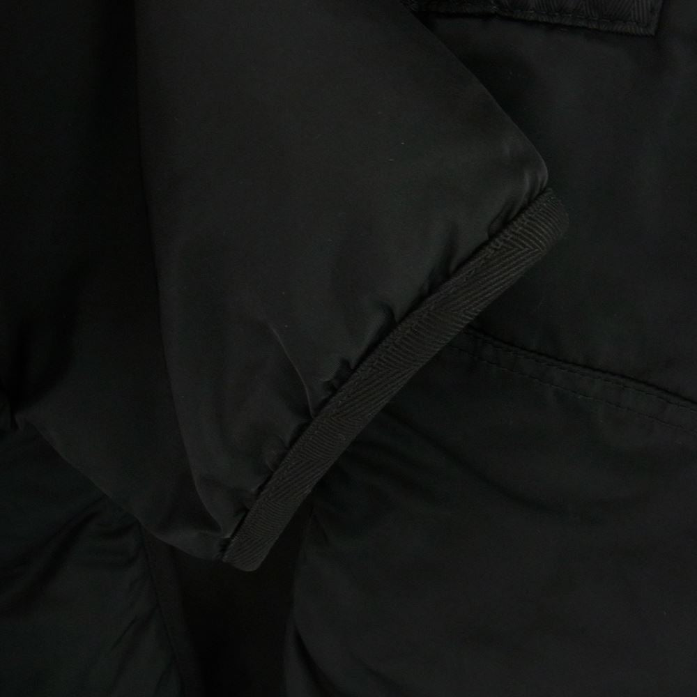 VISVIM ビズビム 19SS 0119105013004 ATTUS MIL COAT 高密度 アーミーナイロンツイル ノーカラーコート 羽織 ブラック系 2【中古】