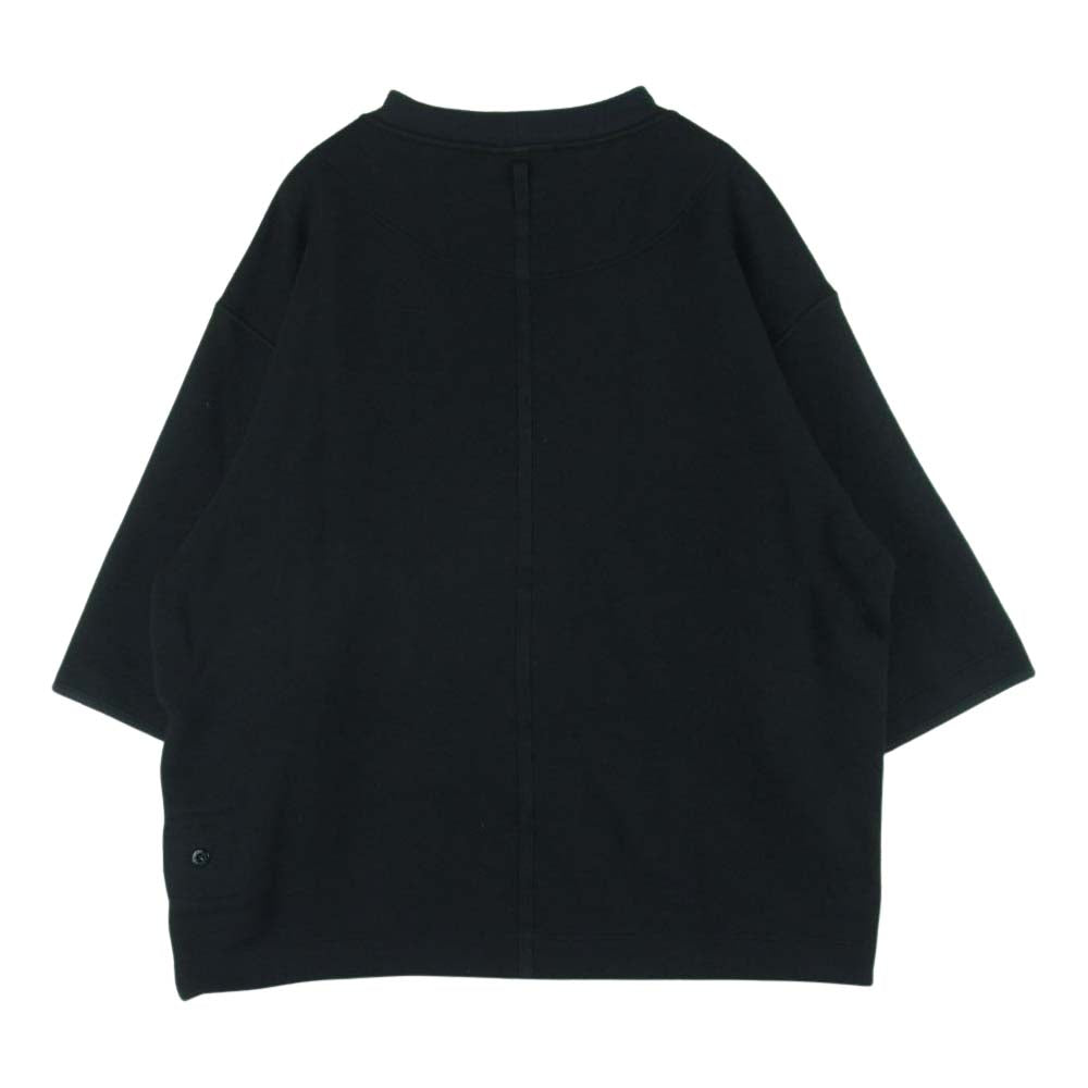 STONE ISLAND ストーンアイランド 21AW 751960210 Shadow Project シャドウプロジェクト ワイドスリーブ 半袖 Tシャツ ブラック系 M【中古】