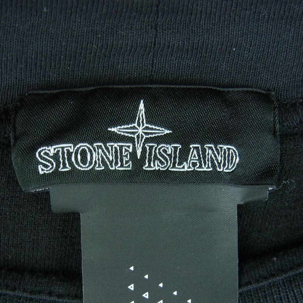 STONE ISLAND ストーンアイランド 21AW 751960210 Shadow Project シャドウプロジェクト ワイドスリーブ 半袖 Tシャツ ブラック系 M【中古】