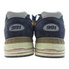 NEW BALANCE ニューバランス M991DNB 英国製 スエード ローカット スニーカー ネイビー ネイビー系 ブラウン系 27.5cm【中古】