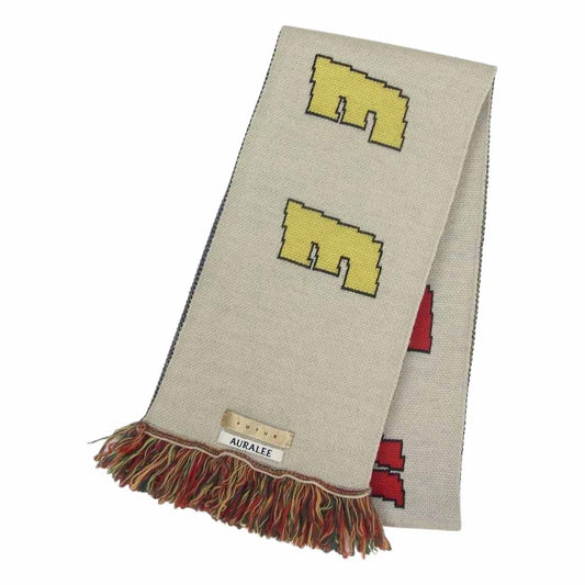AURALEE オーラリー × FUTUR フューチャー TEAM SCARF チーム スカーフ マフラー マルチカラー系【中古】