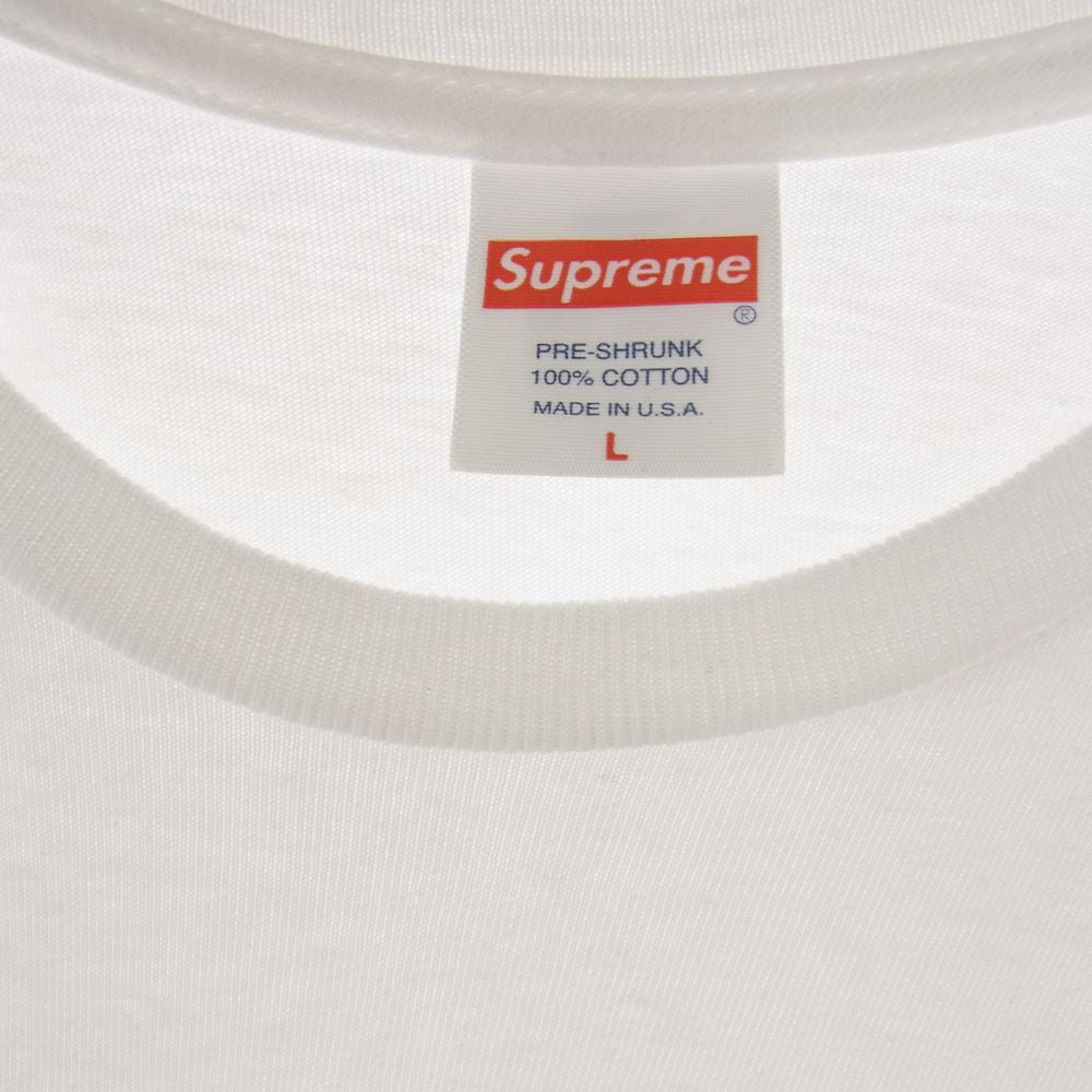 Supreme シュプリーム 22AW Catwoman Tee キャットウーマン Tシャツ ホワイト系 L【中古】