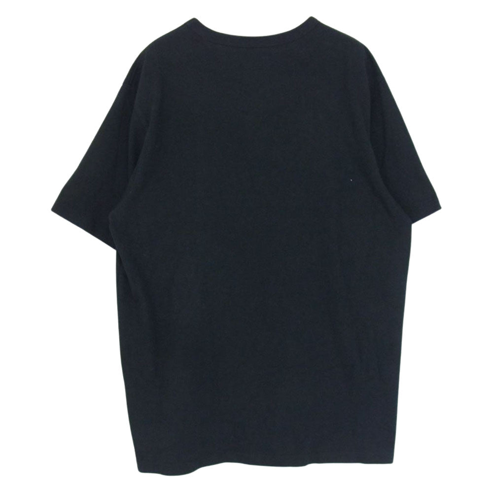 Supreme シュプリーム 19AW Flame S/S Top フレイム ロゴ Tシャツ ブラック系 L【中古】