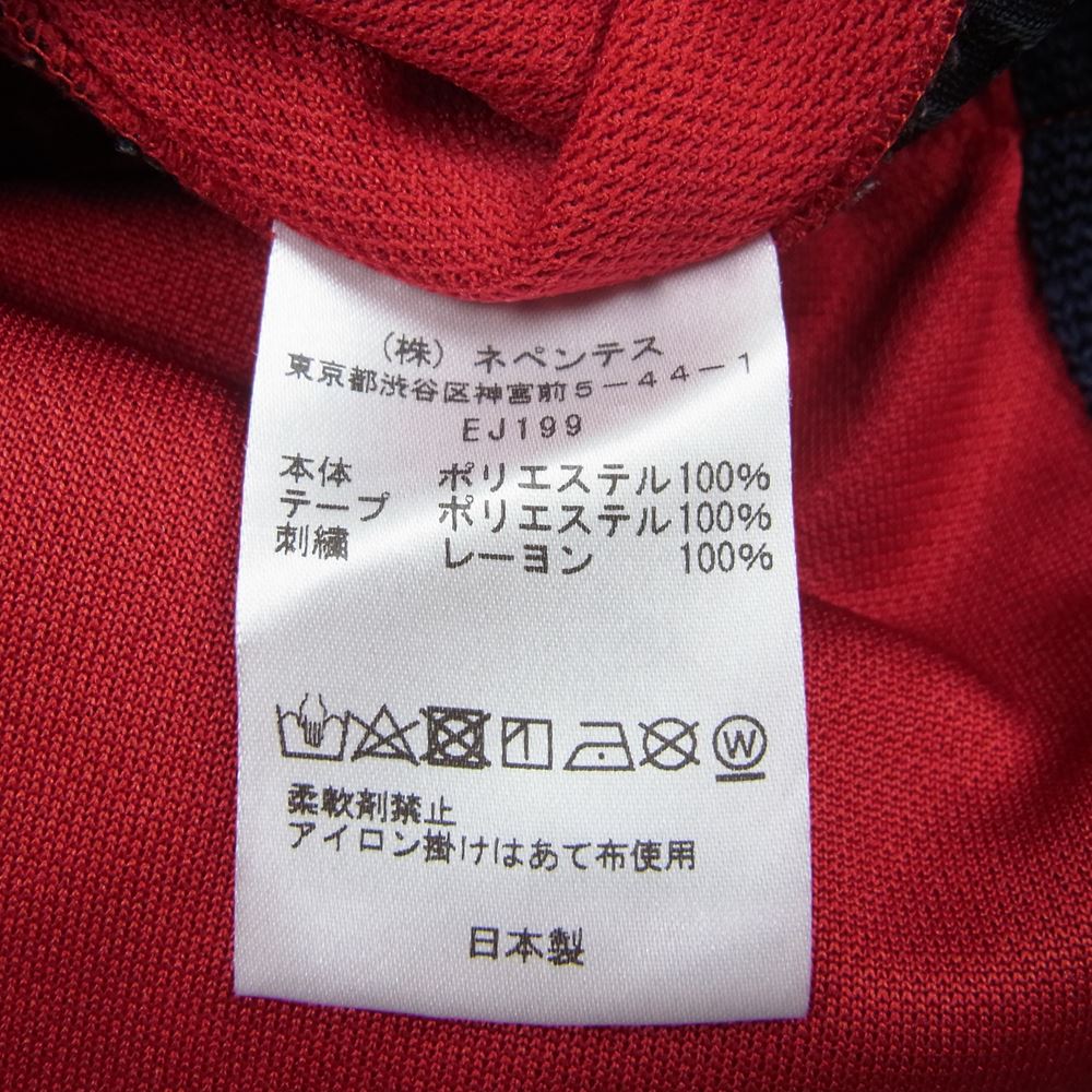 Needles ニードルス 19SS EJ199 Narrow Track Pant ナロー トラック パンツ レッド系 M【中古】