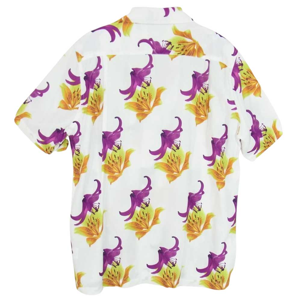 WACKO MARIA ワコマリア 20SS WMS-HI02 HAWAIIAN SHIRT ハワイアン シャツ 半袖 ホワイト系 S【中古】
