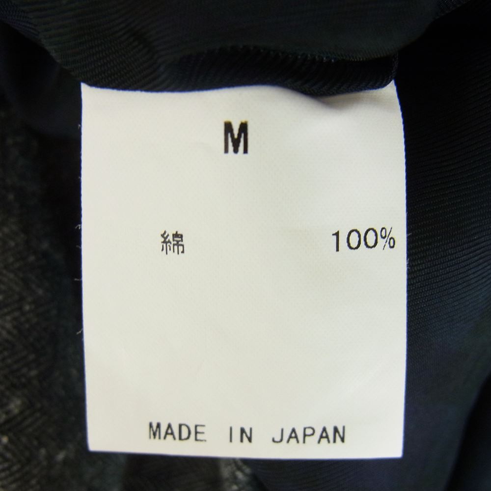 WEIRDO ウィアード ツイード ベスト ヘリンボーン 胸パッチ グレー系 M【中古】