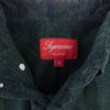 Supreme シュプリーム 13SS paisley shirt ペイズリー 半袖 BD シャツ グリーン系 S【中古】