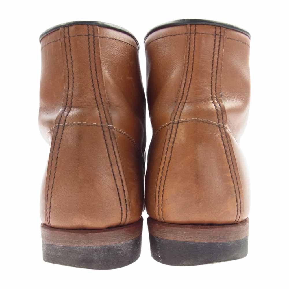 RED WING レッドウィング 9013 BECKMAN ROUND BOOTS ベックマン プレーントゥ ブーツ ブラウン系 US8.5D/UK7.5【中古】