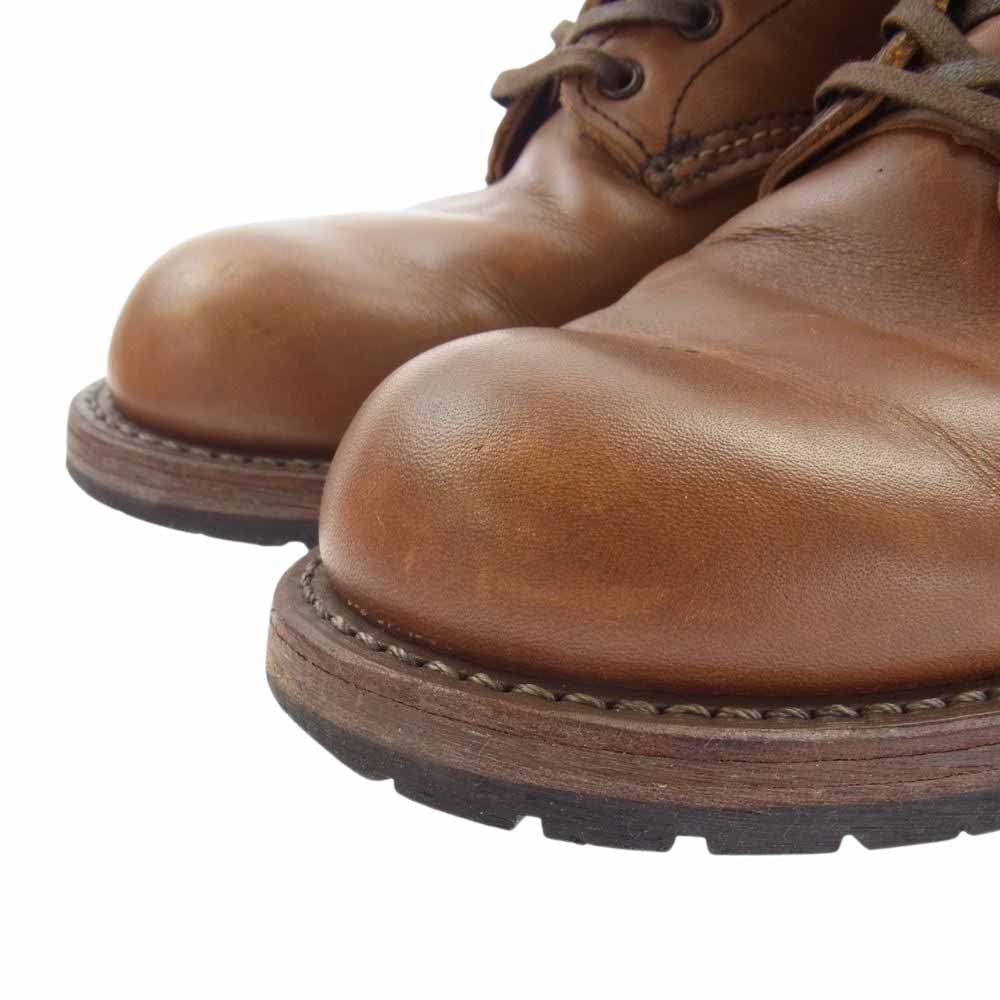 RED WING レッドウィング 9013 BECKMAN ROUND BOOTS ベックマン プレーントゥ ブーツ ブラウン系 US8.5D/UK7.5【中古】