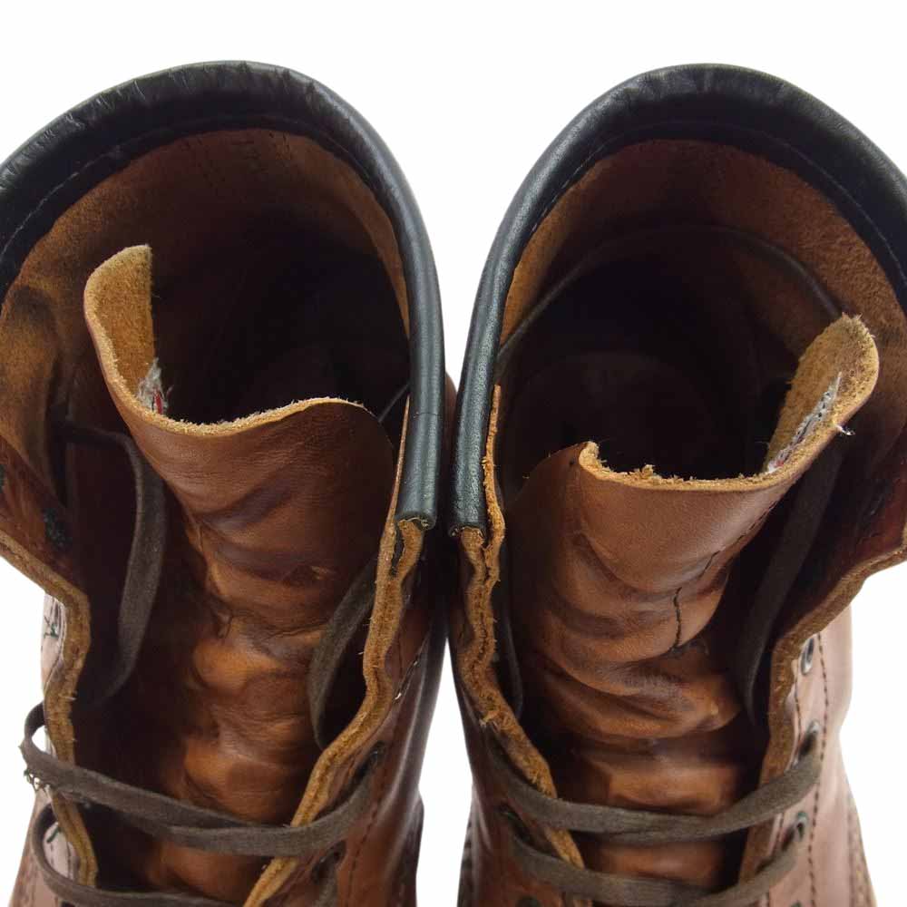 RED WING レッドウィング 9013 BECKMAN ROUND BOOTS ベックマン プレーントゥ ブーツ ブラウン系 US8.5D/UK7.5【中古】